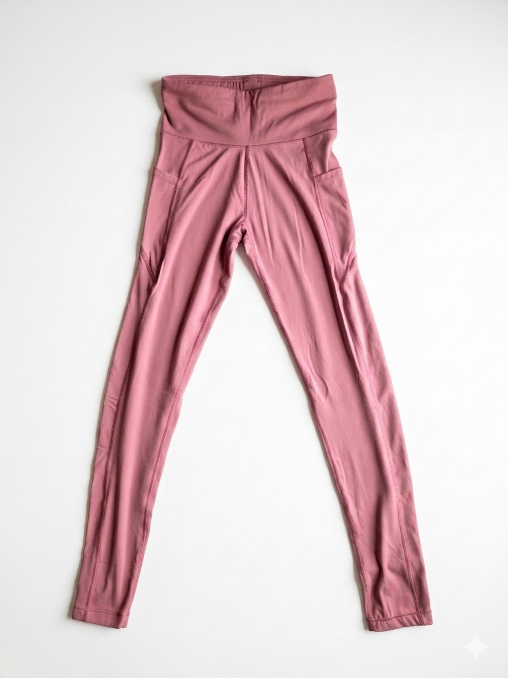 Aeropostale Mauve High-Waist Leggings with Side Pockets
